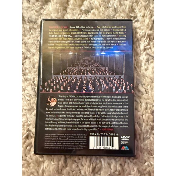 Pink Floyd "The Wall" DVD Deluxe Edition & Pulse CD Box Set - Picture 2 of 9